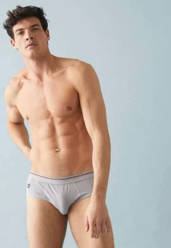 Le slip français Packs De Slips|Packs Sous-Vêtements<Duo de slips en lyocell-Packs Slips Lionel Duo Gris