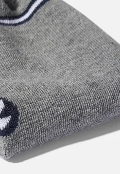 Le slip français Chaussettes Courtes|Chaussettes Courtes<Duo de socquettes en coton-Pack Duo Socquettes Jo Noir Chiné Gris