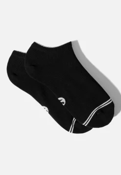 Le slip français Chaussettes Courtes|Chaussettes Courtes<Duo de socquettes en coton-Pack Duo Socquettes Jo Noir Chiné Gris