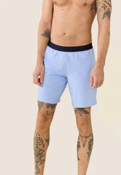 Le slip français Ensembles De Pyjamas|Ensemble De Pyjamas<Ensemble de pyjama t-shirt et short en coton-Ensemble Pyjama Yvan ciel Bleu