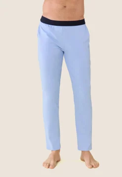 Le slip français Ensembles De Pyjamas|Ensemble De Pyjamas<Ensemble de pyjama t-shirt et pantalon en coton-Ensemble Pyjama Yvan Ciel Bleu