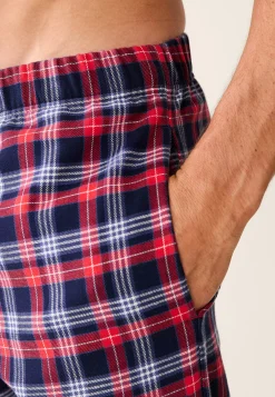 Le slip français Collection Cadeaux|Ensembles De Pyjamas<Ensemble de pyjama t-shirt et pantalon en coton-Garry Tartan Bleu