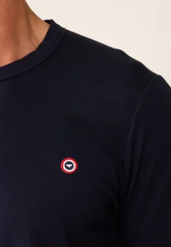 Le slip français Collection Cadeaux|Ensembles De Pyjamas<Ensemble de pyjama t-shirt et pantalon en coton-Ensemble Pyjama Manuel Flocon Bleu