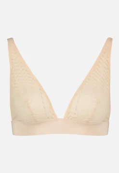 Le slip français Soutiens-Gorge<Foulard sans armature en dentelle-Agathe Poudré Rose