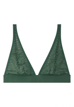 Le slip français Soutiens-Gorge<Foulard sans armature en dentelle-Agathe Rosida Vert