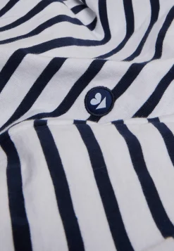 Le slip français Hauts<Marinière en coton-Mario Marinière Blanc