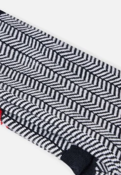 Le slip français Chaussettes En Coton|Chaussettes En Coton<Quatro de chaussettes mi-hautes en coton-Lucas Quatro Bleu