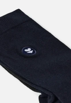 Le slip français Chaussettes En Coton|Chaussettes En Coton<Quatro de chaussettes mi-hautes en coton-Lucas Quatro Bleu