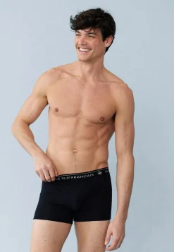 Le slip français Collection Cadeaux|Packs De Boxers<Sept boxers en coton-Pack Semainier Boxer Redoutable Marine Noir Gris Bleu Jean Rouge Marius Petit Cœur Marine Blanc
