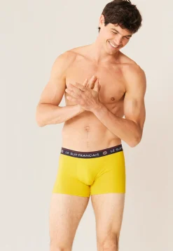 Le slip français Collection Cadeaux|Packs De Boxers<Sept boxers en coton-Pack Semainier Boxer Redoutable Marine Rouge Cire Epicéa Betterave Marius Petit Cœur Rouge Blanc