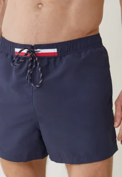 Le slip français Shorts De Bain<Short de bain court ceinture élastiquée-Liamone Marine Bleu