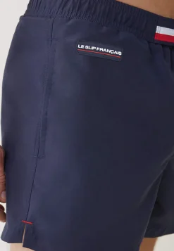 Le slip français Shorts De Bain<Short de bain court ceinture élastiquée-Liamone Marine Bleu
