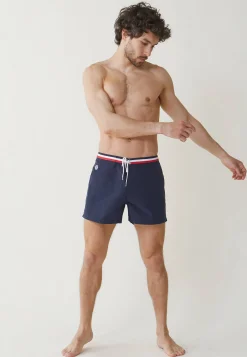 Le slip français Shorts De Bain<Short de bain court-Capitaine Marine Bleu