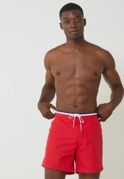 Le slip français Shorts De Bain<Short de bain court-Capitaine Rouge