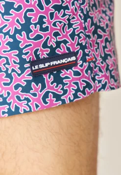 Le slip français Shorts De Bain<Short de bain court-Liamone Fleurs Rose