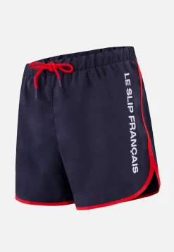 Le slip français Shorts De Bain<Short de bain court-Nicolas Marine Bleu