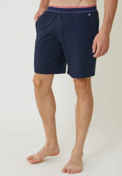 Le slip français Bas De Pyjamas|Bas De Pyjamas<Short de pyjama en coton-Zouzou Marine Bleu
