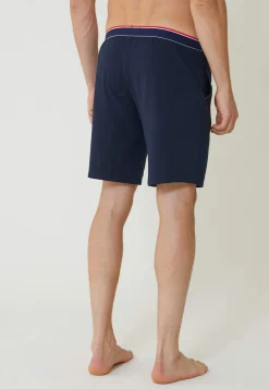 Le slip français Bas De Pyjamas|Bas De Pyjamas<Short de pyjama en coton-Zouzou Marine Bleu