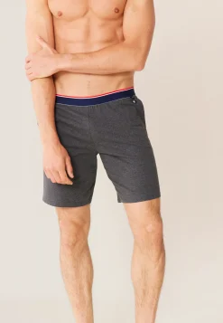 Le slip français Bas De Pyjamas|Bas De Pyjamas<Short de pyjama en coton-Zouzou Anthracite Gris