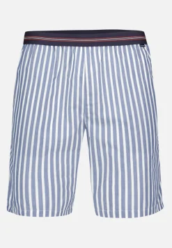 Le slip français Bas De Pyjamas|Bas De Pyjamas<Short de pyjama-Orlando Sens Bleu Gris Blanc