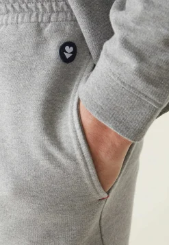 Le slip français Bas<Short en molleton-Dany Chiné Gris