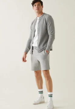 Le slip français Bas<Short en molleton-Dany Chiné Gris
