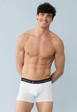 Le slip français Collection Cadeaux|Packs De Boxers<Six Pack boxers en coton-Coffret Six Boxer Redoutable Marine Rouge Marine Brodé Rouge Brodé Brodé Blanc