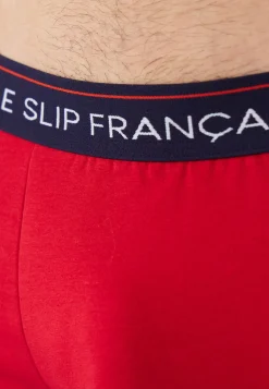 Le slip français Collection Cadeaux|Packs De Boxers<Six Pack boxers en coton-Coffret Six Boxer Redoutable Marine Rouge Marine Brodé Rouge Brodé Brodé Blanc