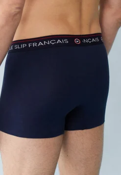Le slip français Collection Cadeaux|Packs De Boxers<Six Pack boxers en coton-Pack 6 Boxer Redoutable Marine Noir Jean Bleu