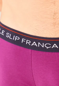 Le slip français Collection Cadeaux|Packs De Boxers<Six Pack boxers en coton-Pack 6 Boxer Redoutable Velours Cire Bleu Jean Epicéa Betterave Blanc