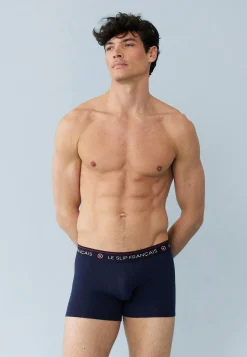 Le slip français Packs De Boxers|Packs Sous-Vêtements<Six Pack boxers en coton-Pack 6 Boxer Redoutable Marine Velours Jean Betterave Noir Marius Diagonale Marine Velours Bleu