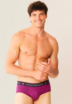 Le slip français Packs De Slips|Packs Sous-Vêtements<Six pack slips en Coton-Pack 6 Slip Intrépide Epicea Betterave Veronese Marine Blanc Noir Bleu