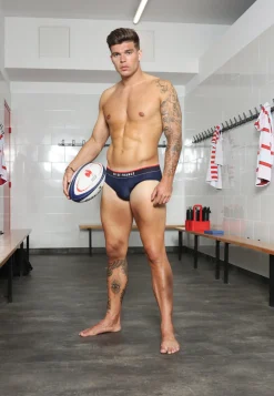 Le slip français Sous-Vêtements De Sports|Slips<Slip de sport-Grégoire Marine XV de France Bleu