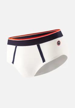 Le slip français Collaboration Armor Lux ⚓|Slips<Slip en coton LSF x Armor Lux-Ile Vierge Blanc