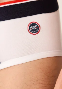 Le slip français Collaboration Armor Lux ⚓|Slips<Slip en coton LSF x Armor Lux-Ile Vierge Blanc