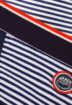 Le slip français Collaboration Armor Lux ⚓|Slips<Slip en coton LSF x Armor Lux-Ile Vierge Raye Blanc