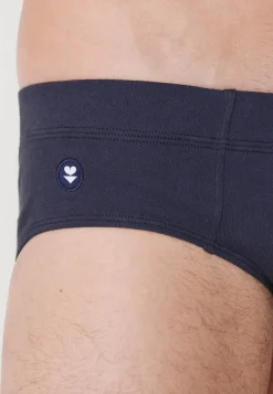 Le slip français Slips|Slips<Slip en coton milano-Orfeo Marine Bleu