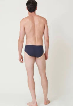 Le slip français Slips|Slips<Slip en coton milano-Orfeo Marine Bleu