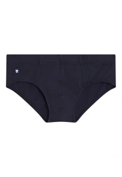 Le slip français Slips|Slips<Slip en coton milano-Orfeo Marine Bleu