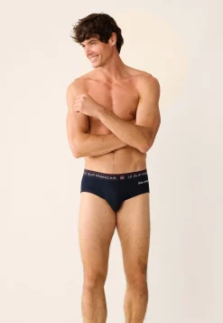 Le slip français Collection Cadeaux|Slips<Slip en coton-Intrepide Marine Beau Paquet Bleu