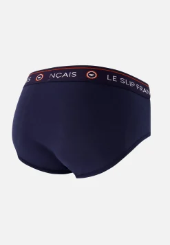 Le slip français Collection Cadeaux|Slips<Slip en coton-Intrepide Marine Beau Paquet Bleu