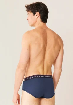 Le slip français Broderie 🪡|Slips<Slip en coton-Intrépide Acier Bleu