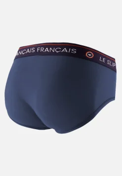 Le slip français Broderie 🪡|Slips<Slip en coton-Intrépide Acier Bleu