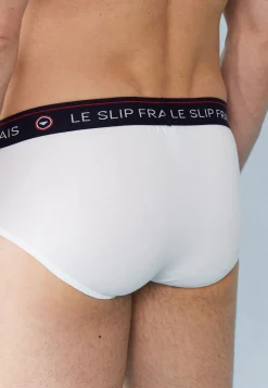 Le slip français Broderie 🪡|Slips<Slip en coton-Intrépide Blanc