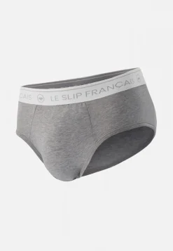 Le slip français Broderie 🪡|Slips<Slip en coton-Intrépide Gris