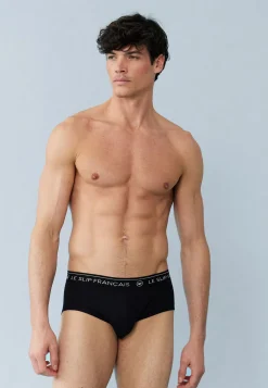 Le slip français Broderie 🪡|Slips<Slip en coton-Intrépide Noir