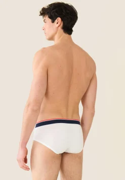 Le slip français Sous-Vêtements De Sports|Slips<Slip en coton-Terrible Victoire Blanc