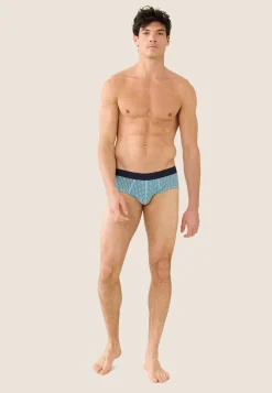 Le slip français Slips|Slips<Slip en coton-Terrible Caviar Plongée Vert