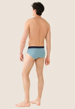 Le slip français Slips|Slips<Slip en coton-Terrible Caviar Plongée Vert