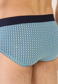 Le slip français Slips|Slips<Slip en coton-Terrible Caviar Plongée Vert